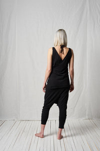 Relaxed Overall_Cotton Jersey + Mesh