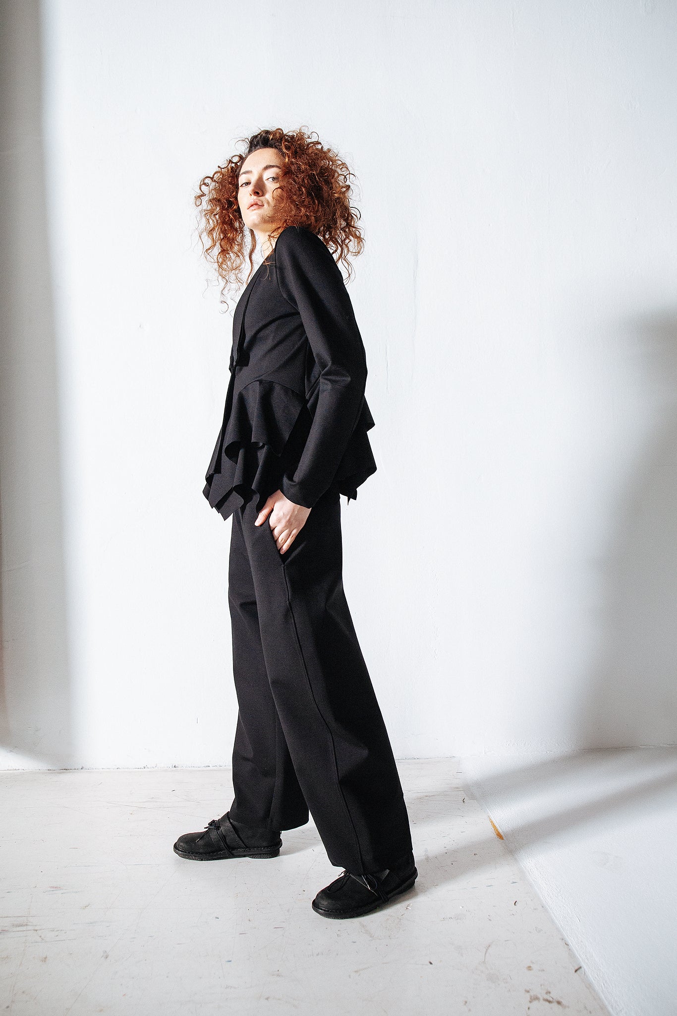 Flutter Jacket_Luxury Bi-Stretch Tricot
