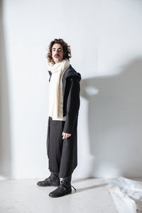 Shortenable Coat Jacket_Luxury Bi-Stretch Tricot