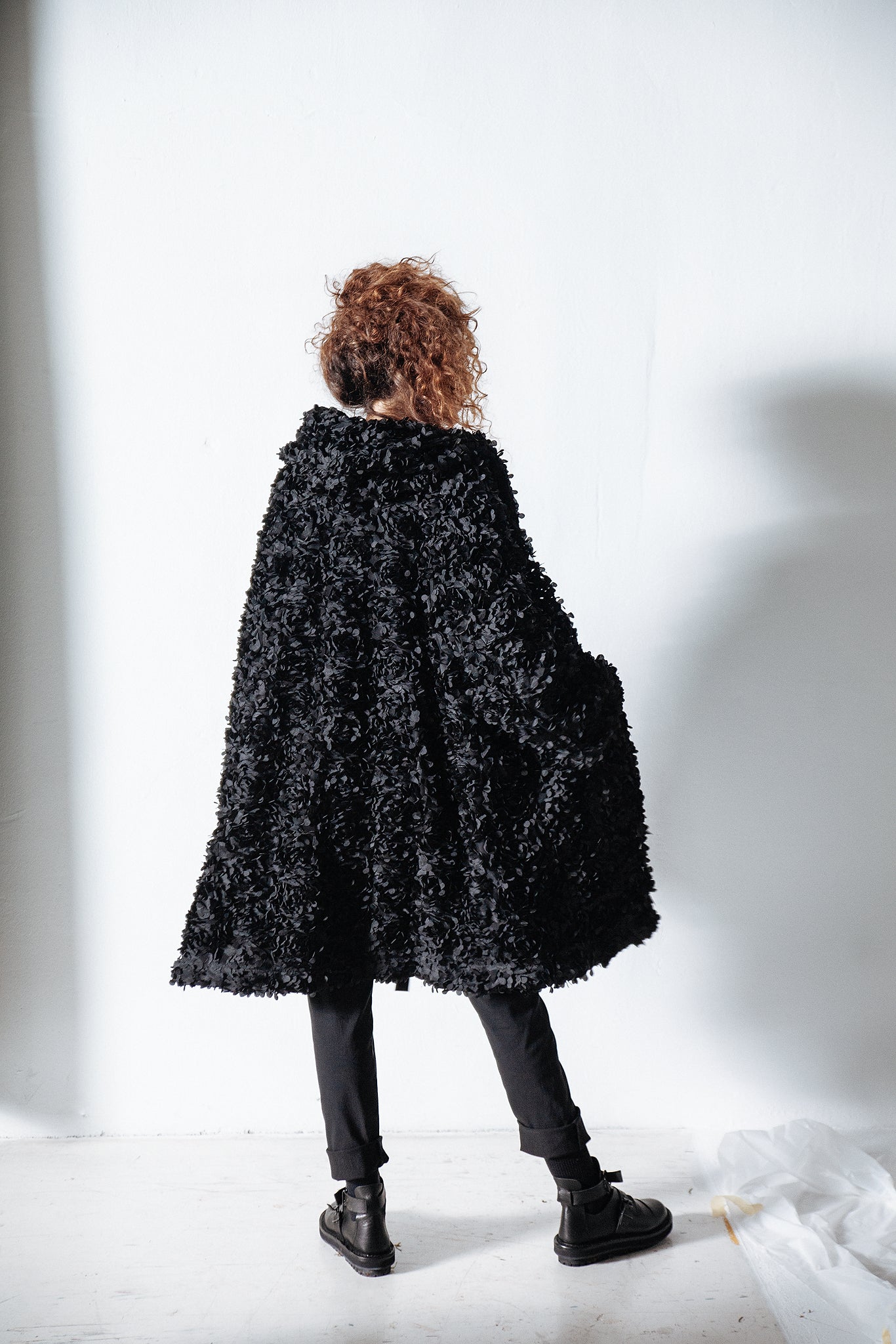 Oversize Coat_Leaf Stretch