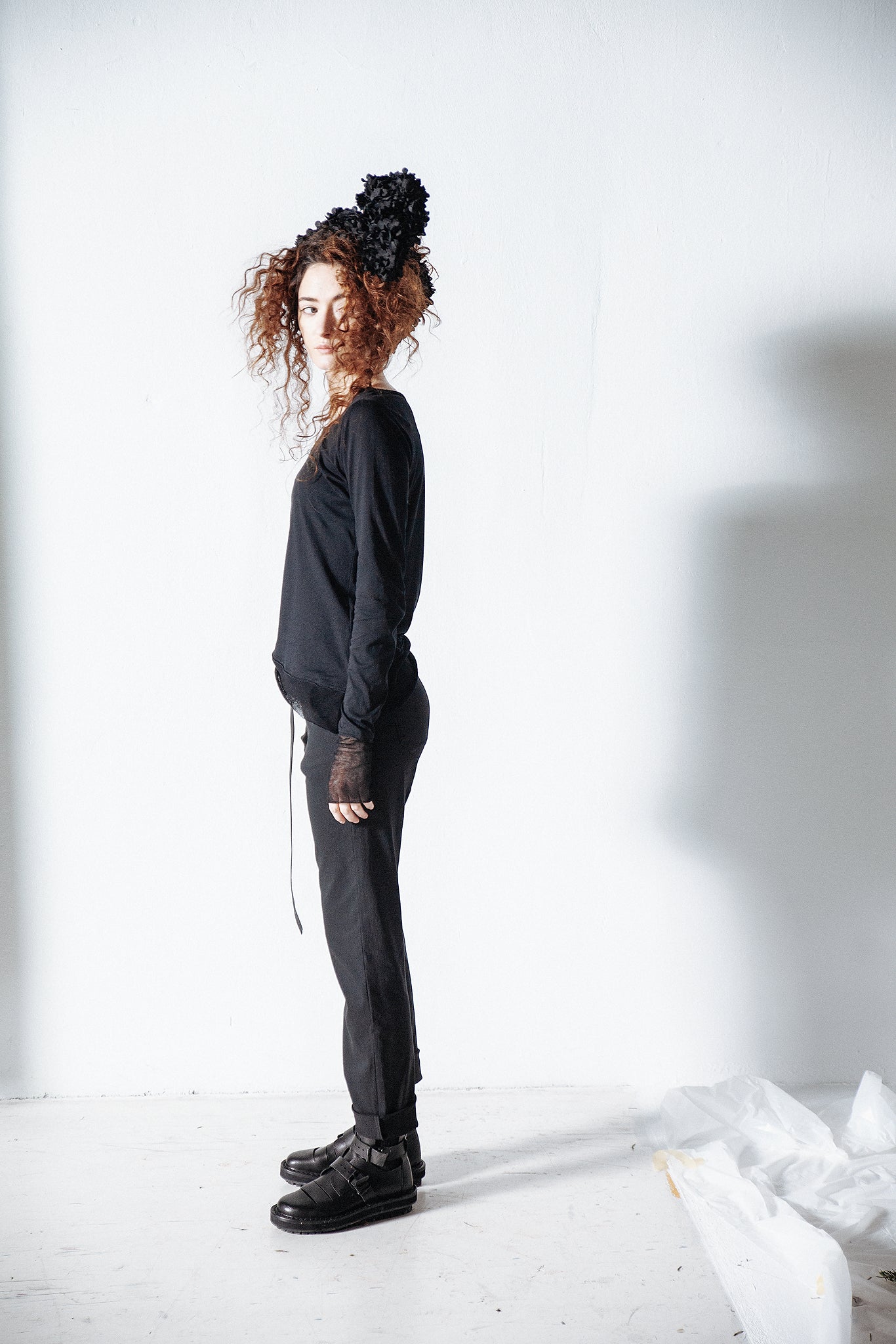 Straight Fitted Trousers_Luxury Bi-Stretch Tricot