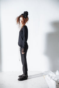 Straight Fitted Trousers_Luxury Bi-Stretch Tricot
