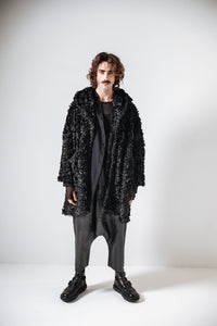 Oversize Coat_Leaf Stretch