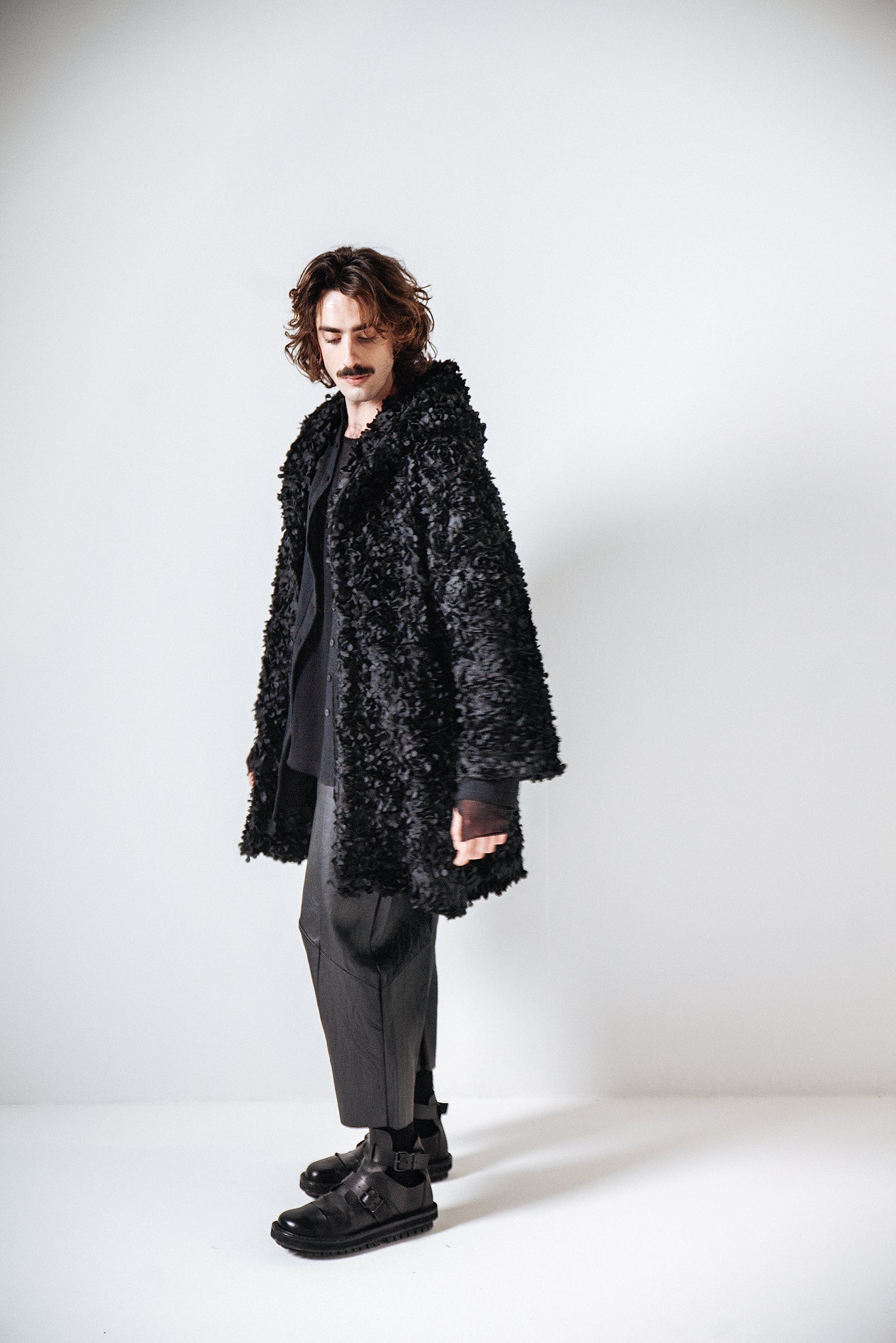 Oversize Coat_Leaf Stretch