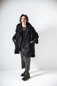 Oversize Coat_Leaf Stretch