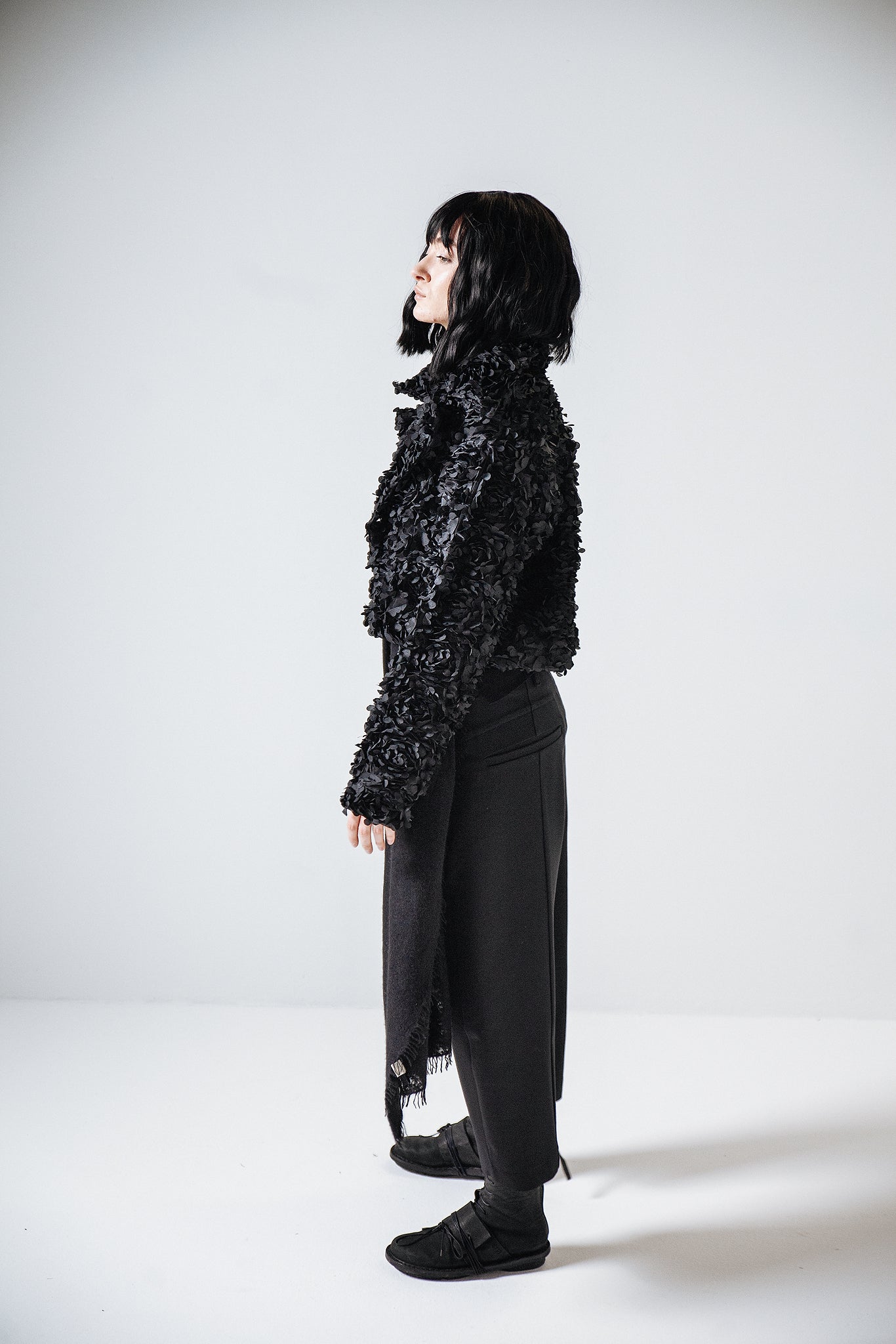 Boxy Jacket_Leaf Stretch