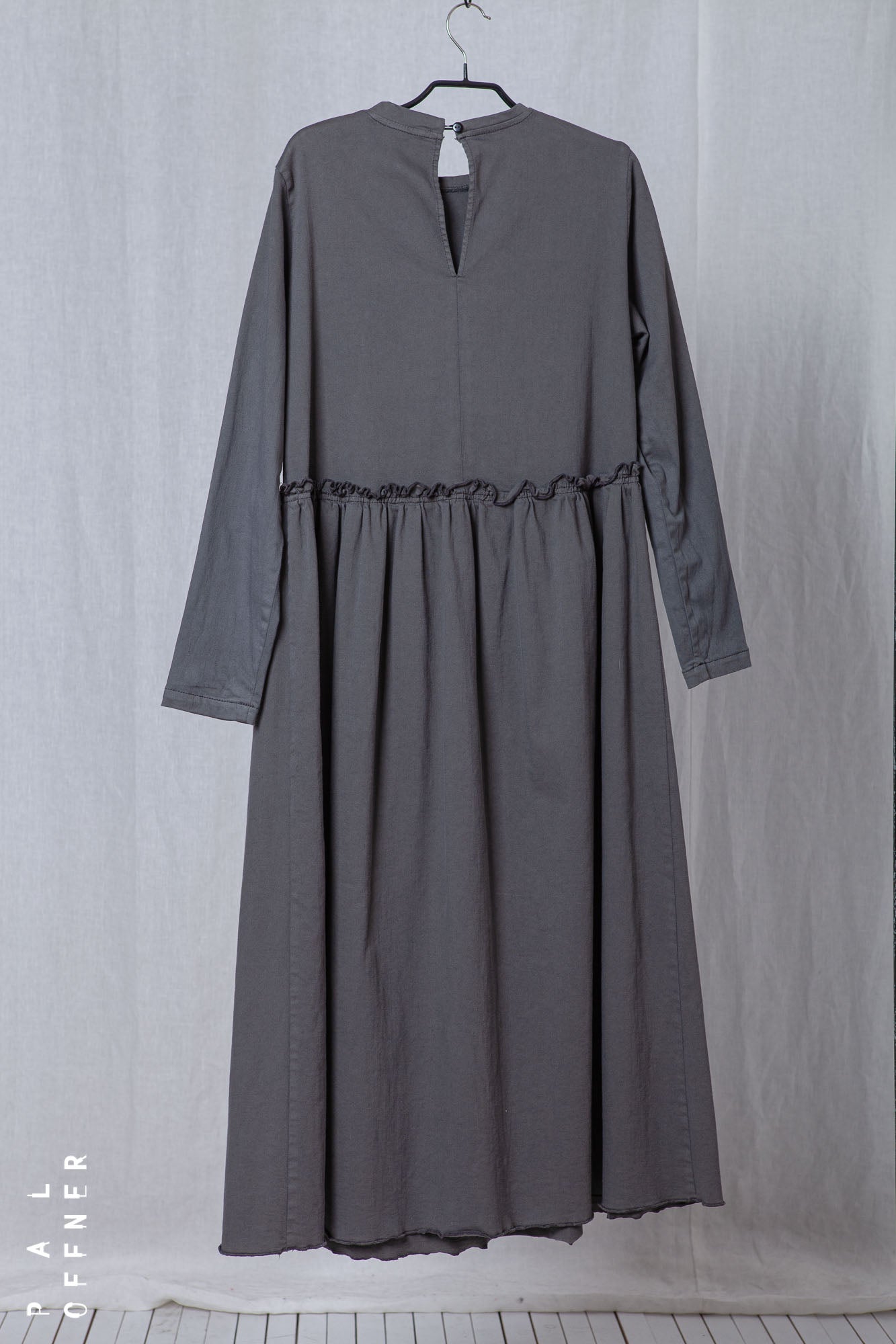 A-Shape Dress_Denim Stretch