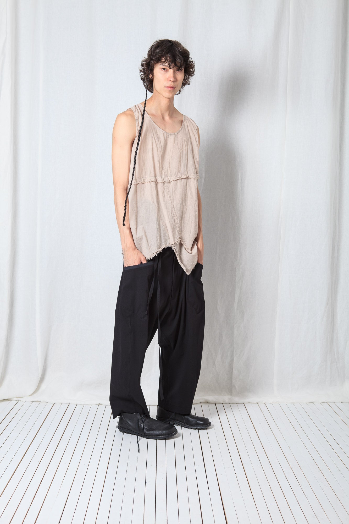 A-Shape Top_Sheer Cotton Voile