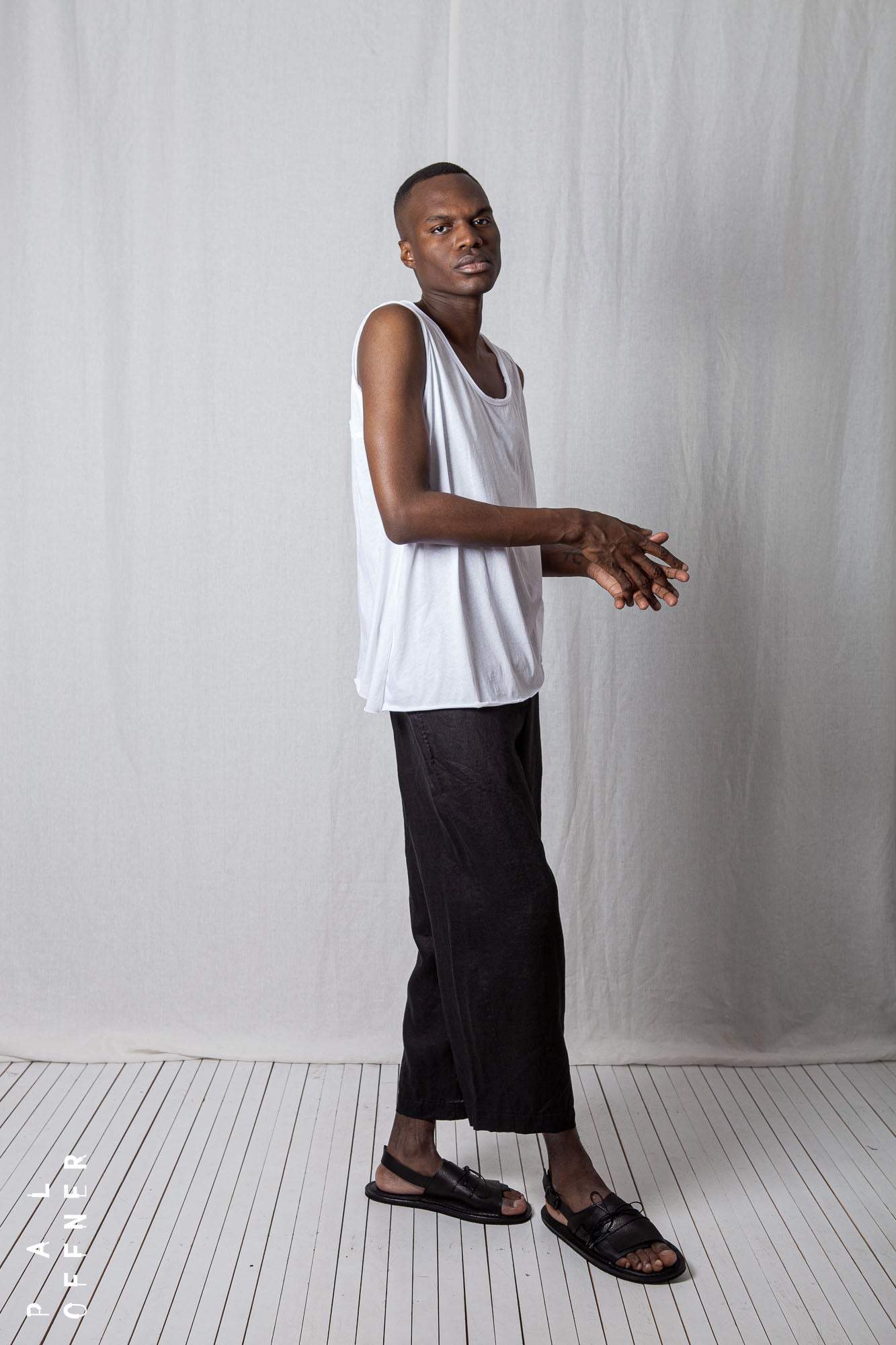 Asymmetric Tank-Top_Organic Cotton Jersey