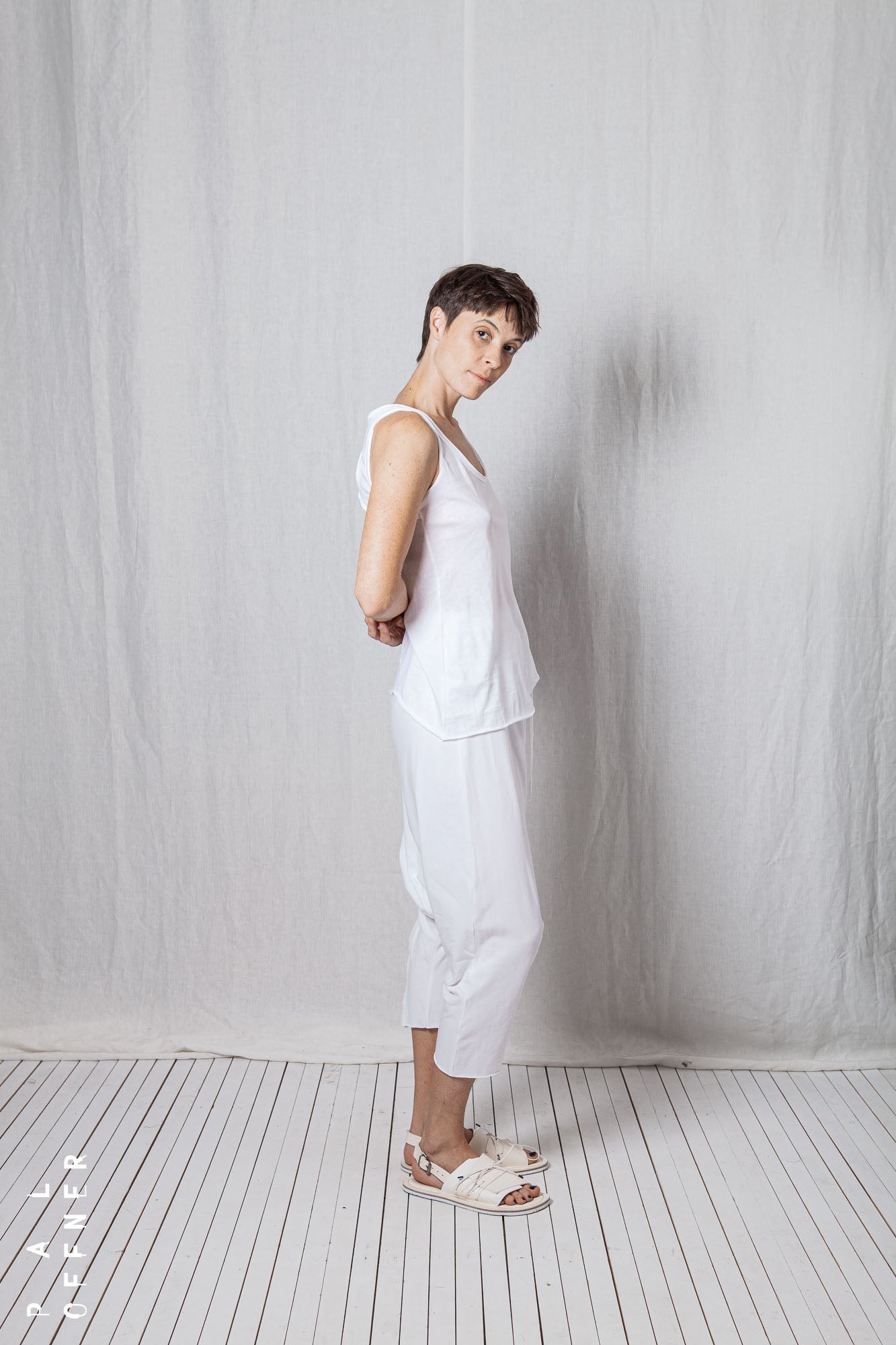 Asymmetric Tank-Top_Organic Cotton Jersey