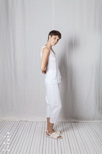 Asymmetric Tank-Top_Organic Cotton Jersey
