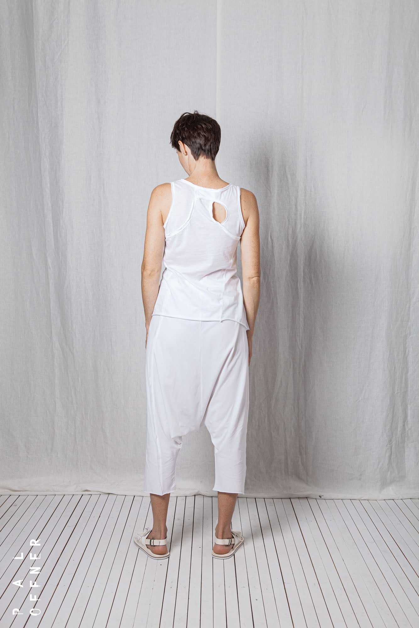 Asymmetric Tank-Top_Organic Cotton Jersey