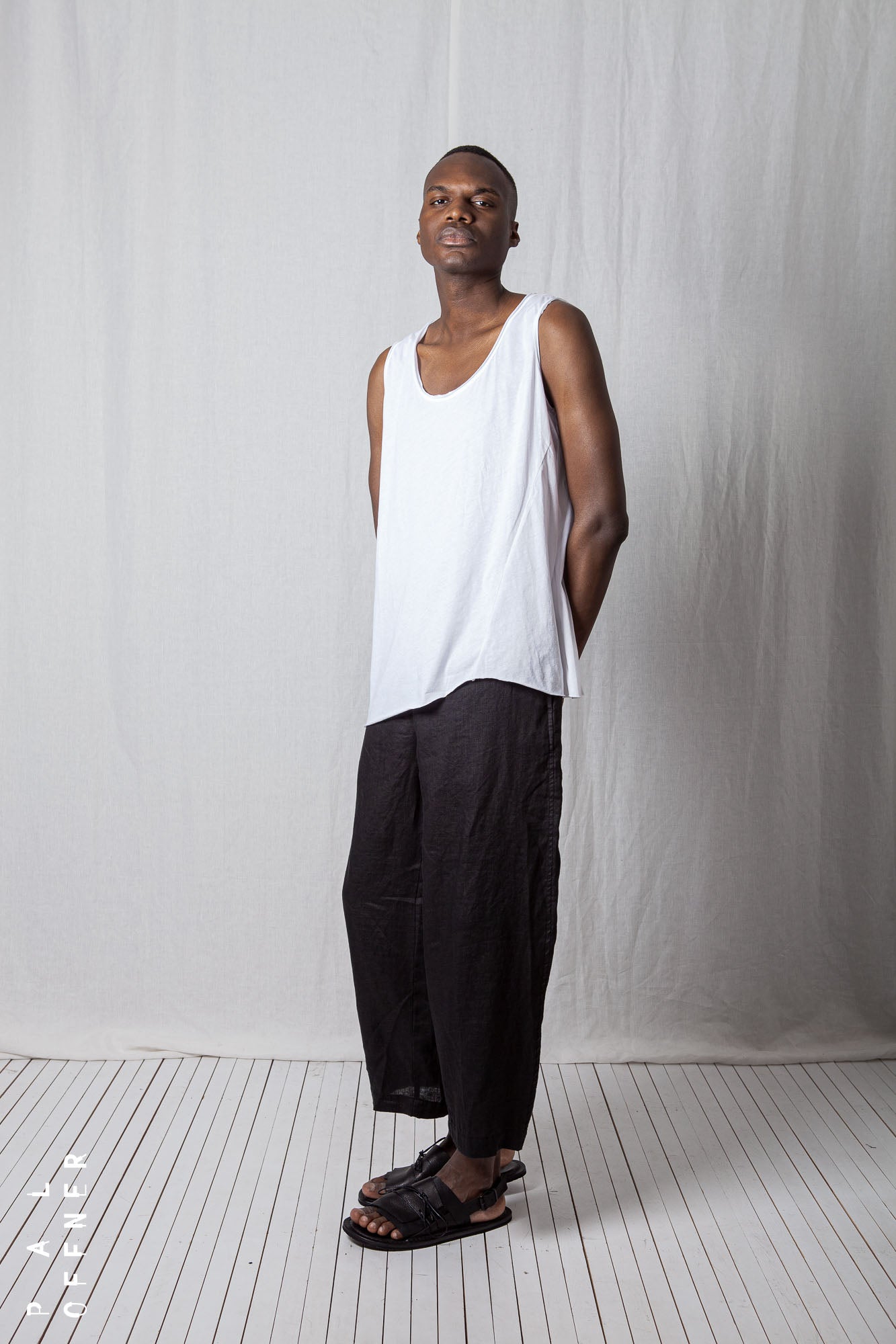 Asymmetric Tank-Top_Organic Cotton Jersey