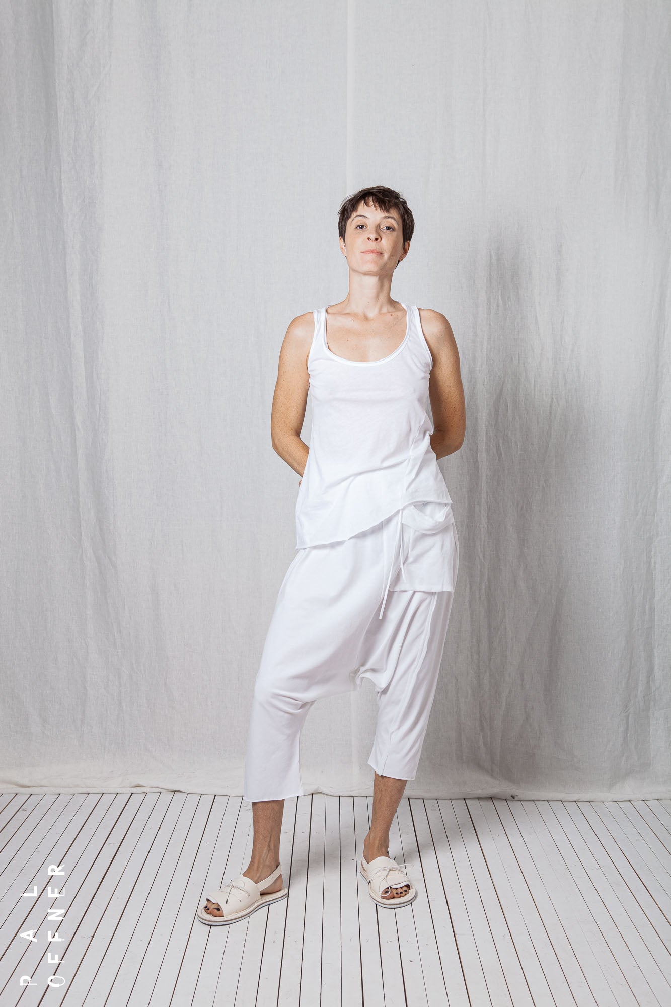 Asymmetric Tank-Top_Organic Cotton Jersey