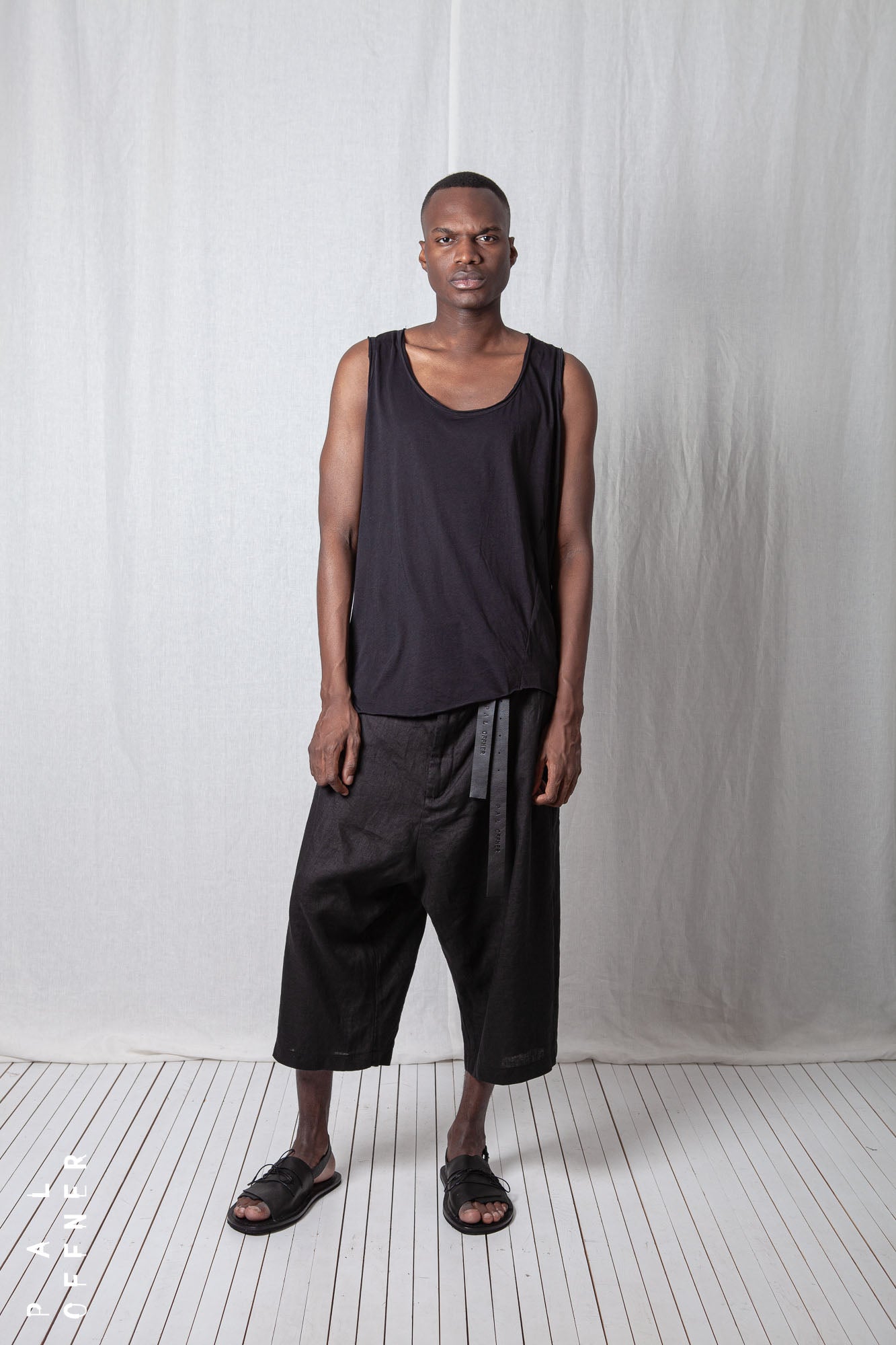 Asymmetric Tank-Top_Organic Cotton Jersey