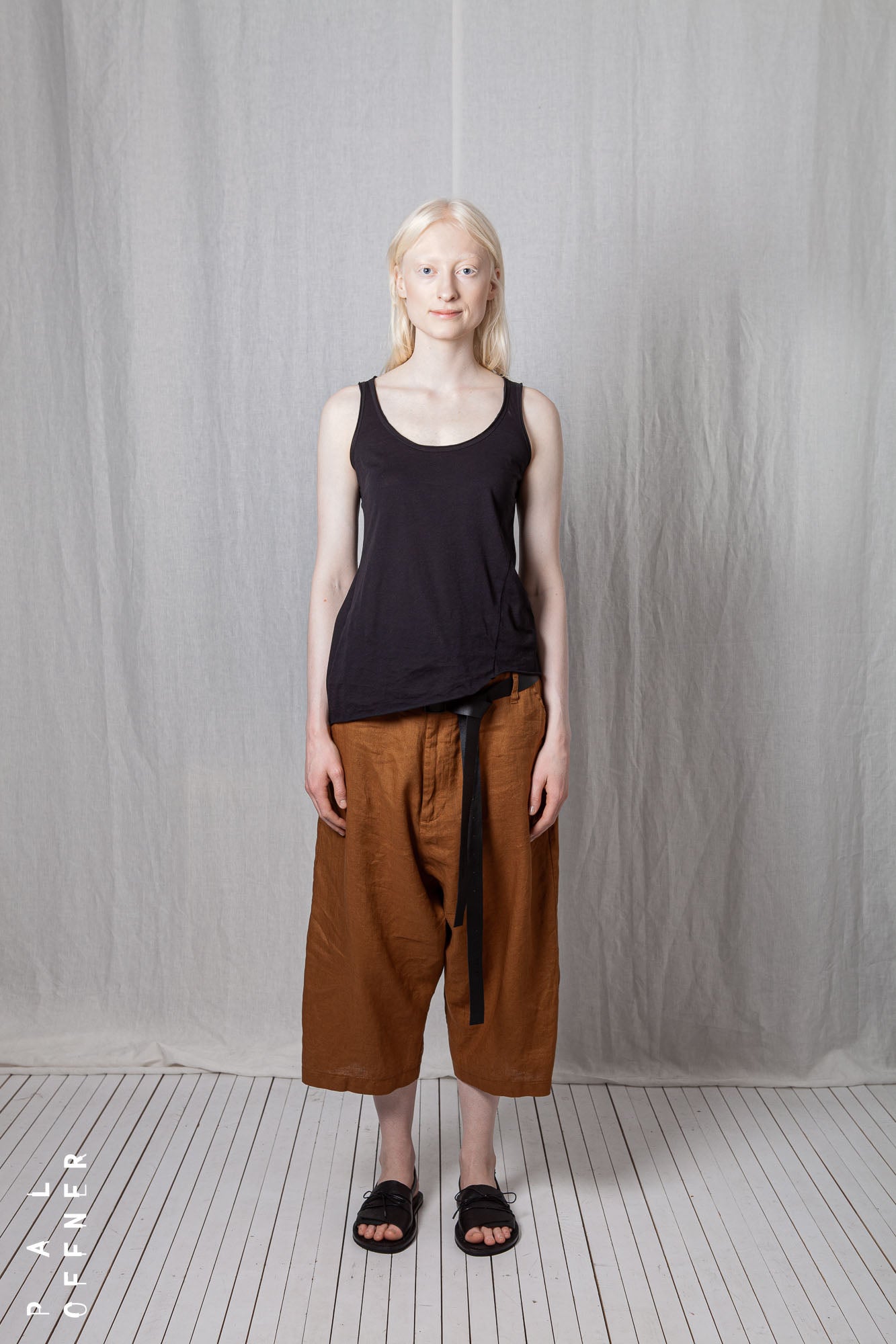 Asymmetric Tank-Top_Organic Cotton Jersey