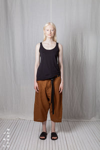 Asymmetric Tank-Top_Organic Cotton Jersey