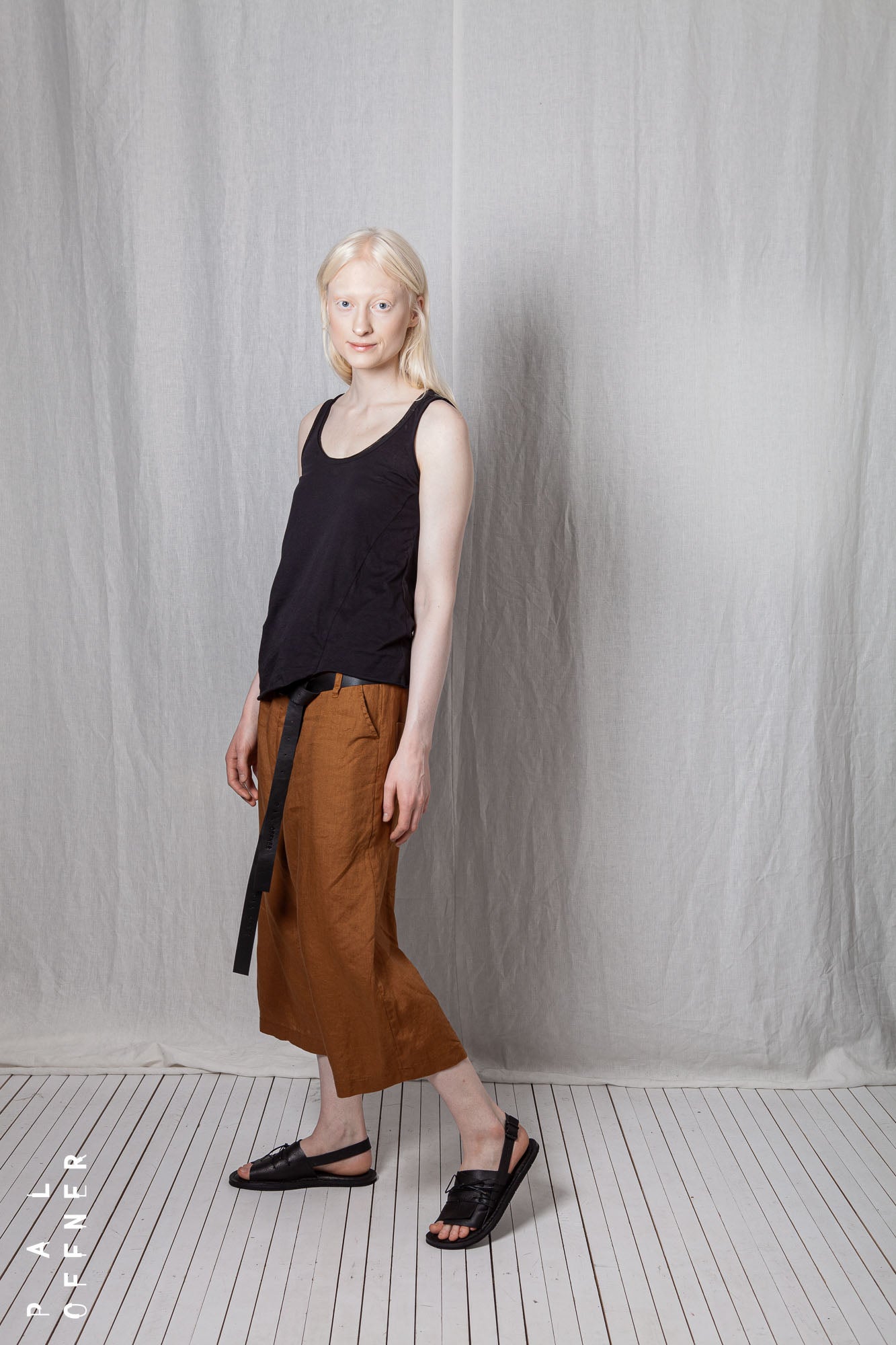 Asymmetric Tank-Top_Organic Cotton Jersey
