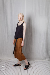Asymmetric Tank-Top_Organic Cotton Jersey
