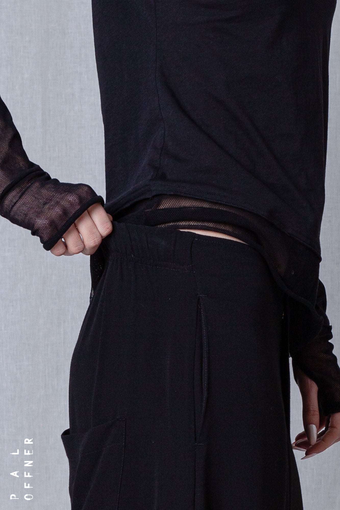 Ballon Fit Trousers_Crêpe Georgette
