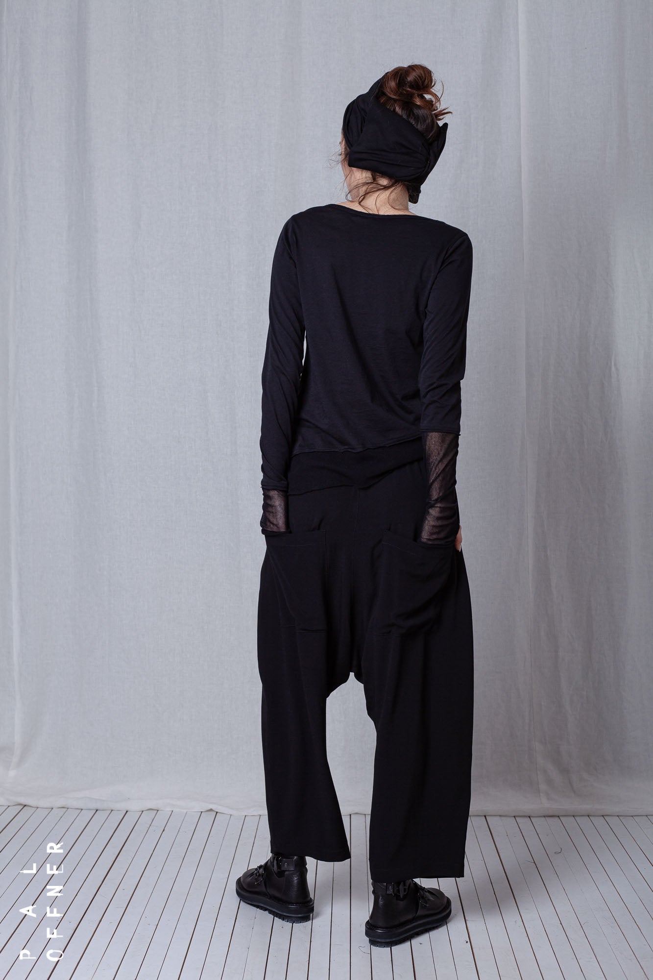 Ballon Fit Trousers_Crêpe Georgette