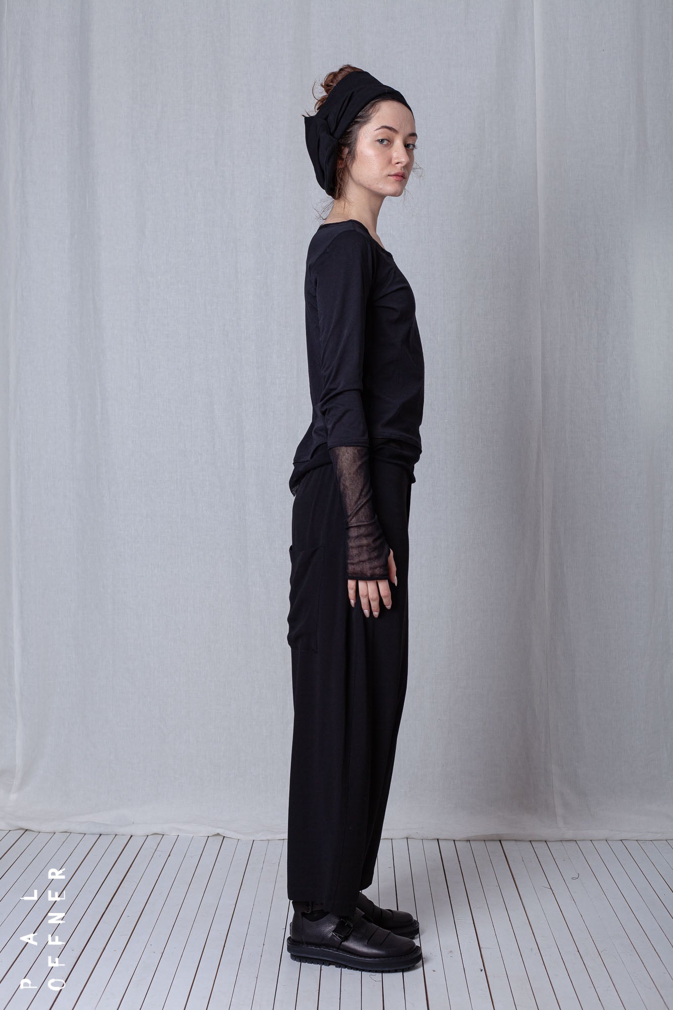 Ballon Fit Trousers_Crêpe Georgette