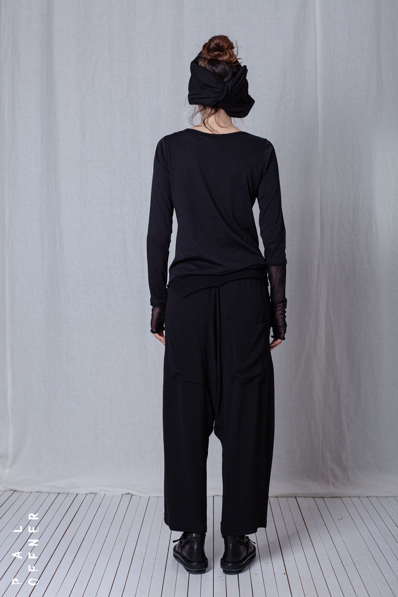 Ballon Fit Trousers_Crêpe Georgette