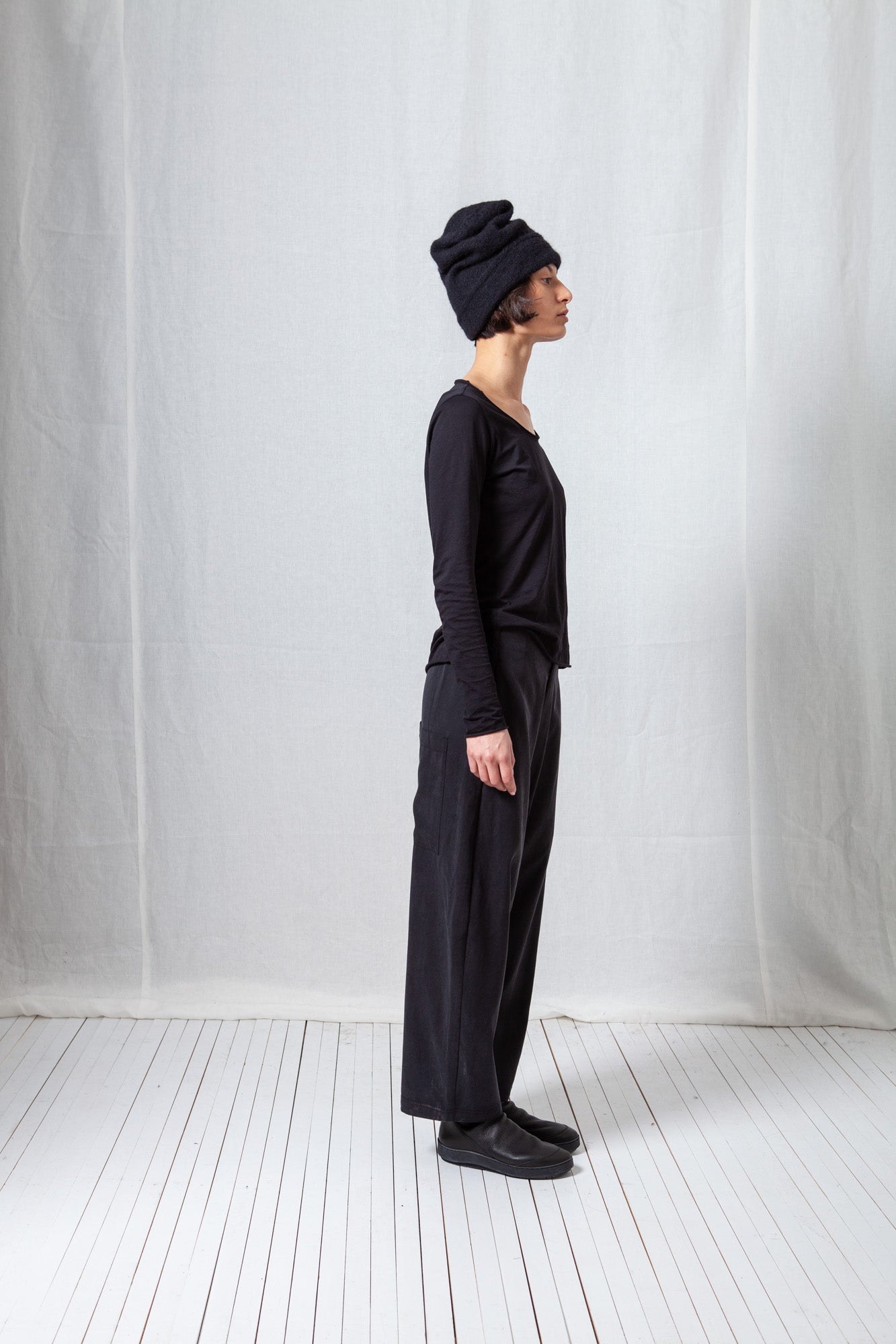 Balloon Fit Trousers_Fluid Tencel