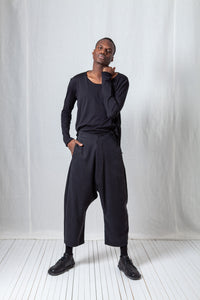 Balloon Fit Trousers_Fluid Tencel
