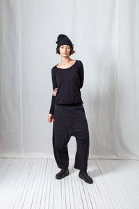 Balloon Fit Trousers_Fluid Tencel