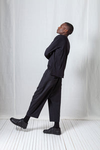 Balloon Fit Trousers_Fluid Tencel