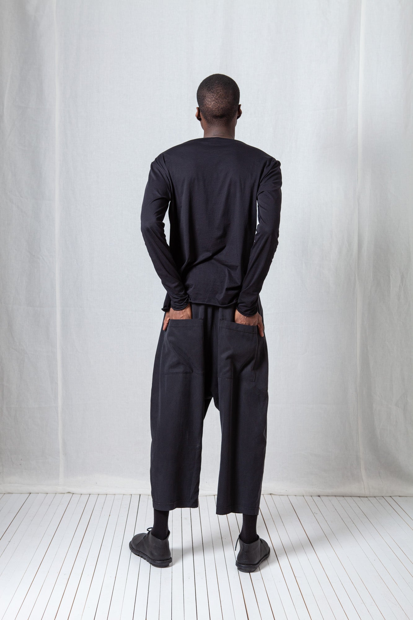 Balloon Fit Trousers_Fluid Tencel
