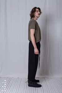 Balloon Fit Trousers_Luxury Bi-Stretch Tricot