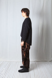Balloon Trousers_Fluid Velvet
