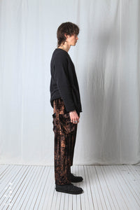 Balloon Trousers_Fluid Velvet