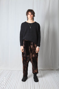Balloon Trousers_Fluid Velvet