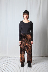 Balloon Trousers_Fluid Velvet