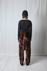 Balloon Trousers_Fluid Velvet