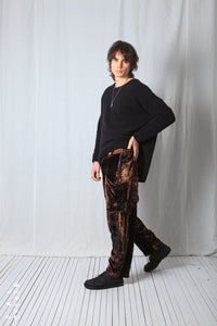 Balloon Trousers_Fluid Velvet