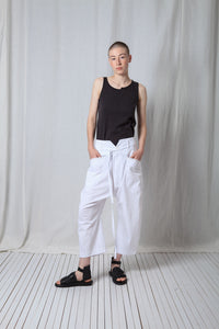 Balloon Trousers_Light Techno Cotton