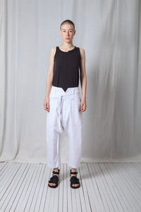 Balloon Trousers_Light Techno Cotton