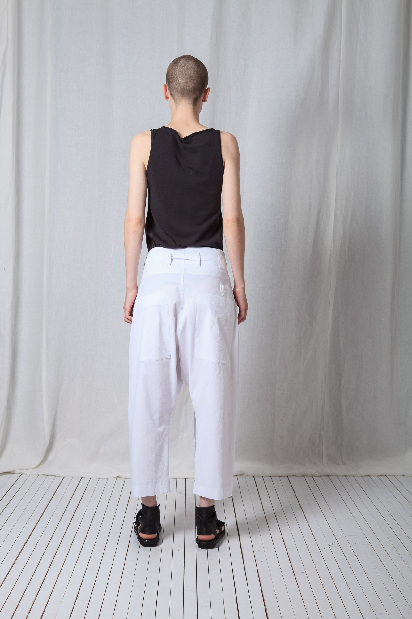 Balloon Trousers_Light Techno Cotton