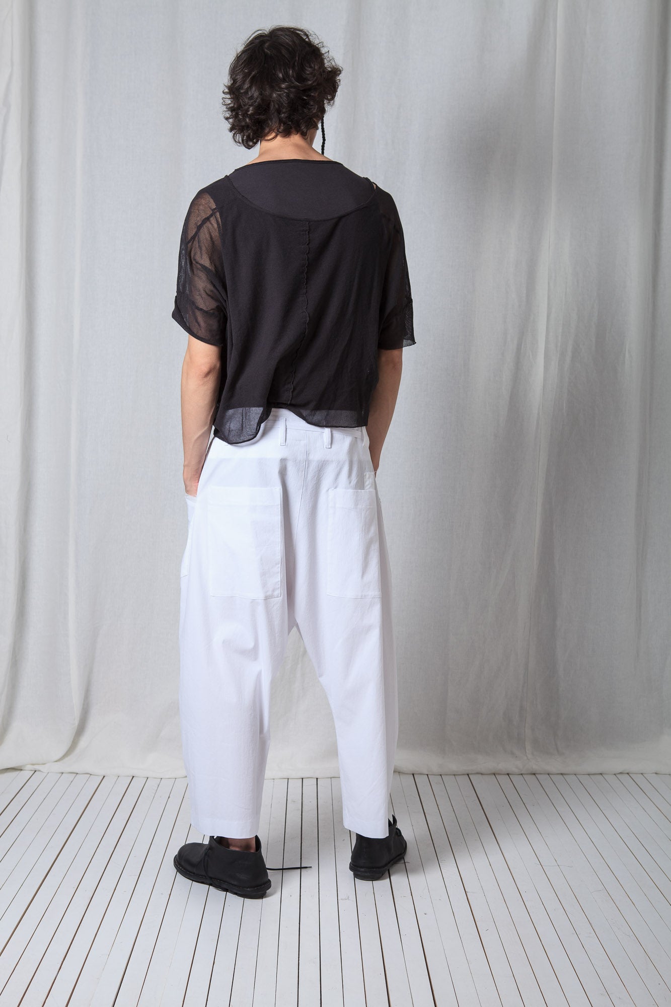 Balloon Trousers_Light Techno Cotton