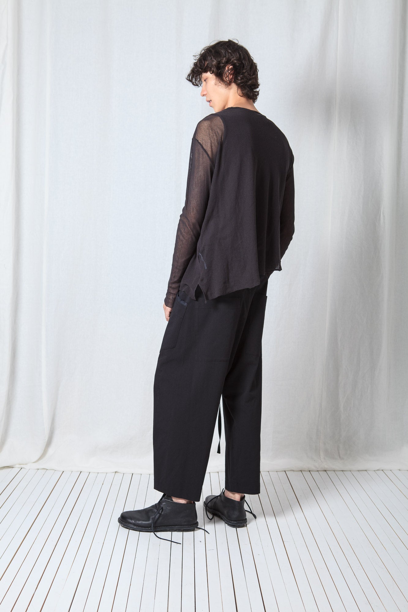 Balloon Trousers_Light Techno Cotton