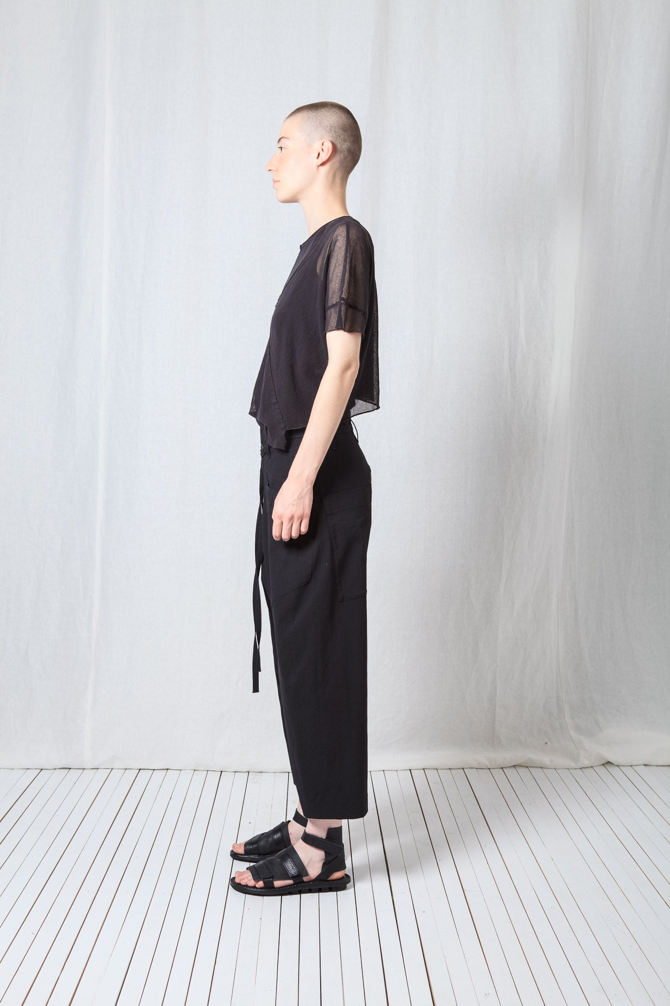 Balloon Trousers_Light Techno Cotton