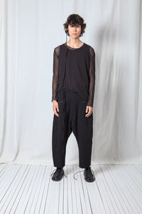 Balloon Trousers_Light Techno Cotton