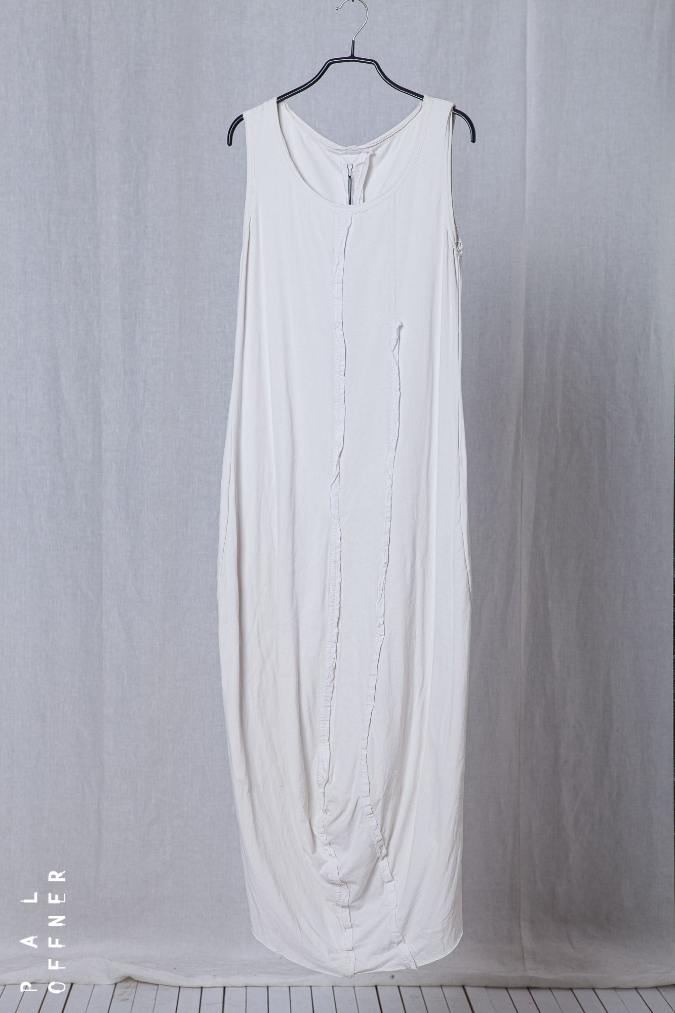Banana Shape Dress_Cotton Jersey+Poplin