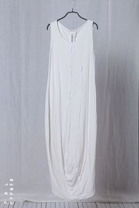 Banana Shape Dress_Cotton Jersey+Poplin