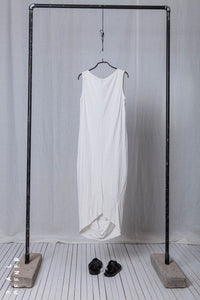 Banana Shape Dress_Cotton Jersey+Poplin