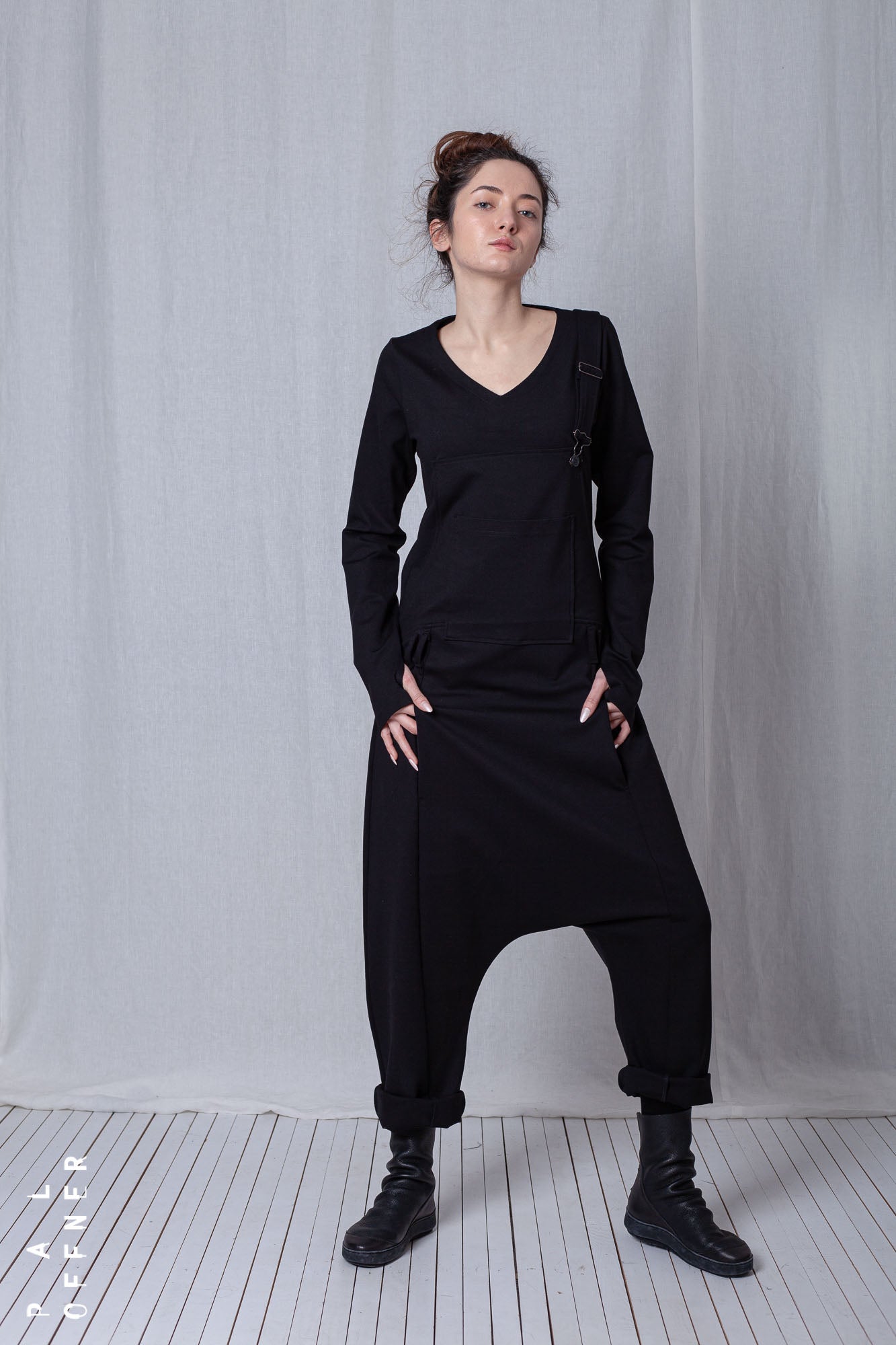 Bib Overall_Luxury Bi-Stretch Tricot_CAN